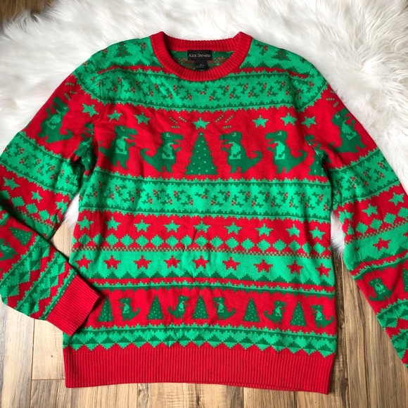 Alex Stevens Other - •SOLD• Alex Stevens Dinosaur Christmas Sweater
